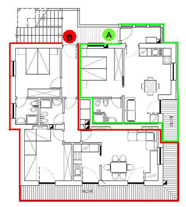 Mappa Appartamenti